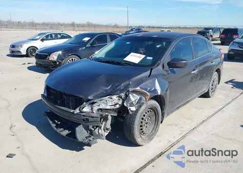 2015 Nissan Sentra Sv from USA, damaged, VIN 3N1AB7AP0FY347767